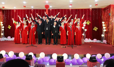 “風(fēng)雨二十五，虹潤新征程”虹潤2020年迎春晚會隆重舉行